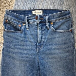 Madewell High Rise Light Blue Jeans